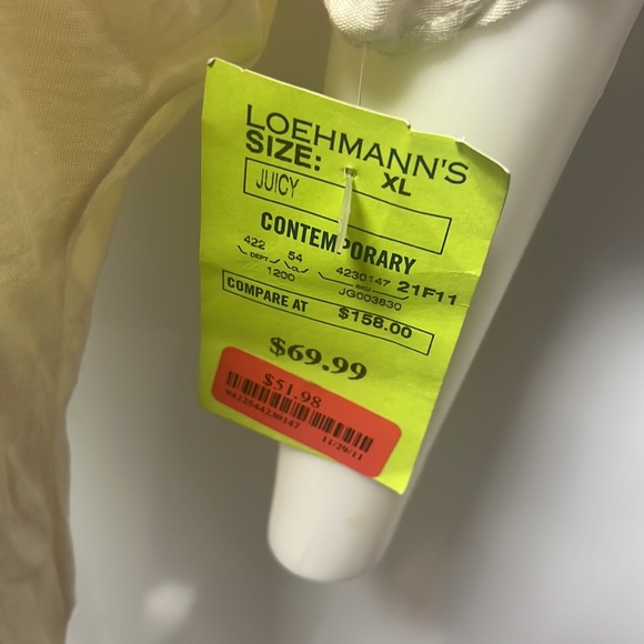 NWT juicy couture womens size XL top - Picture 5 of 6